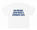 White Unisex Box Fit Tee